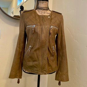 Isabel Marant Kady Leather Jacket  EU 42  US Large